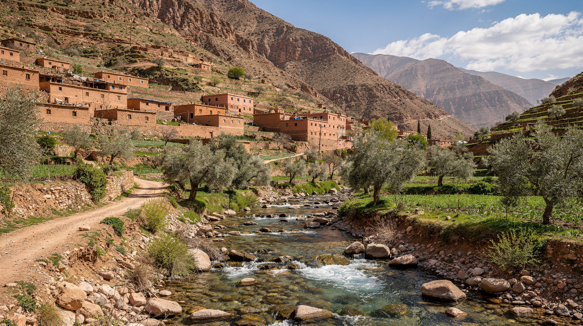 Atlas-Eco-Lodges: Berber-Unterkünfte in Imlil, Ourika und Ifrane