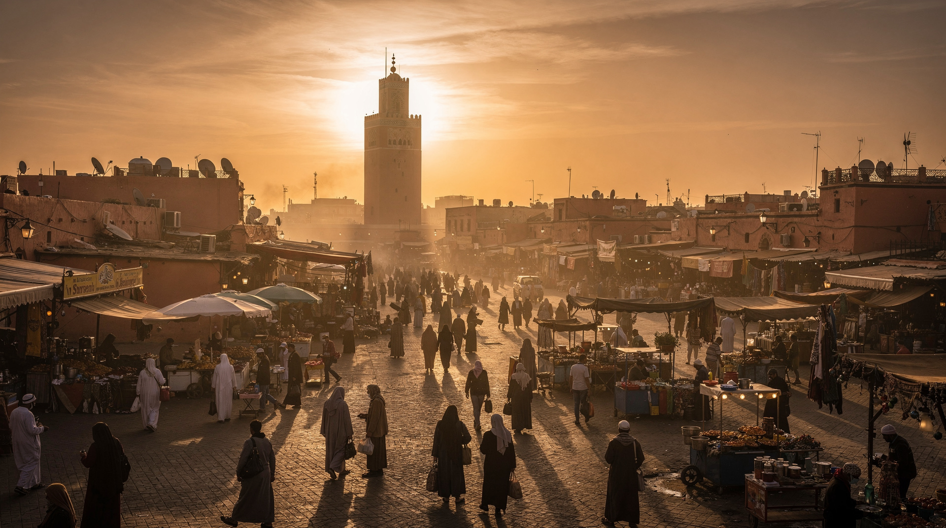 Kaiserliche Paläste und königliche Architektur in Marokko