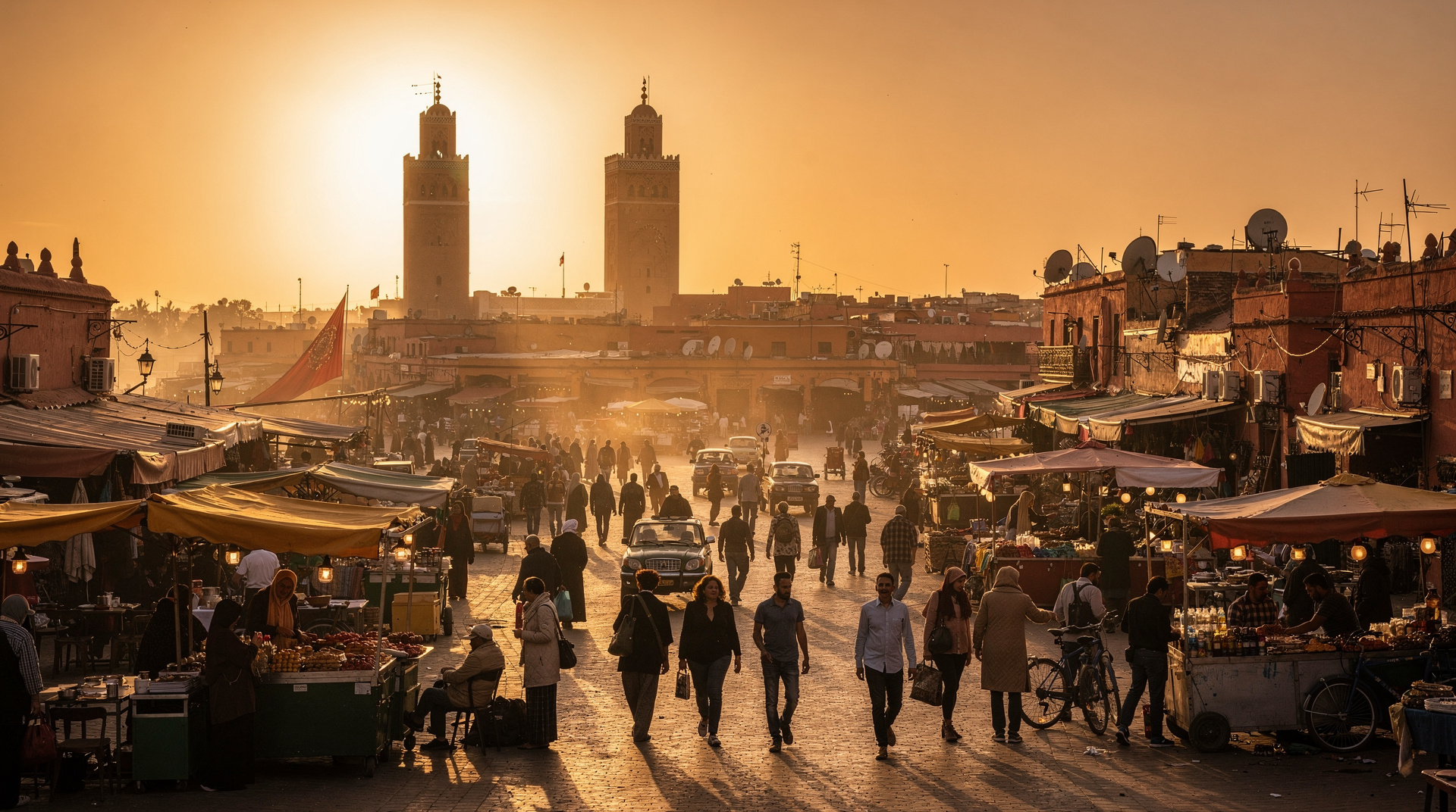 Marrakeschs Souks: Navigation durch die Märkte der Medina
