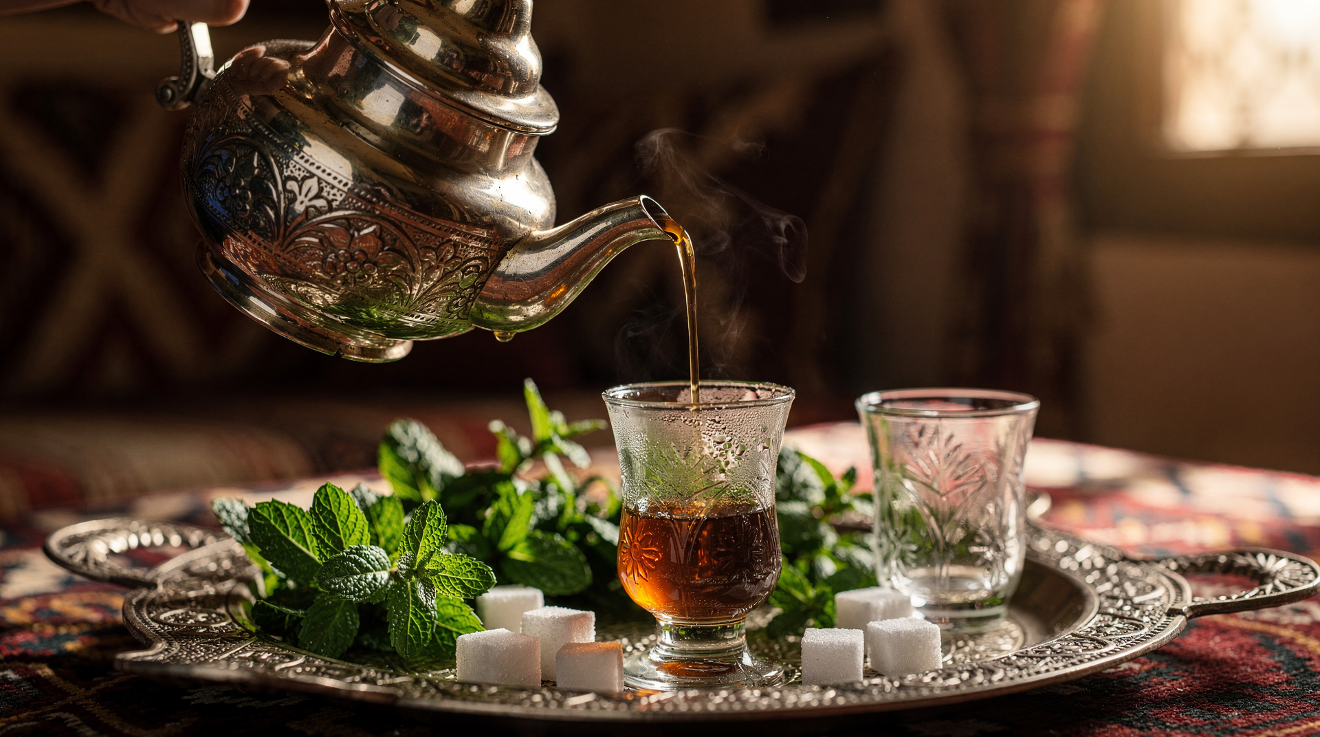 Marokkanischer Minztee: Geschichte, Ritual und alles Wissenswerte