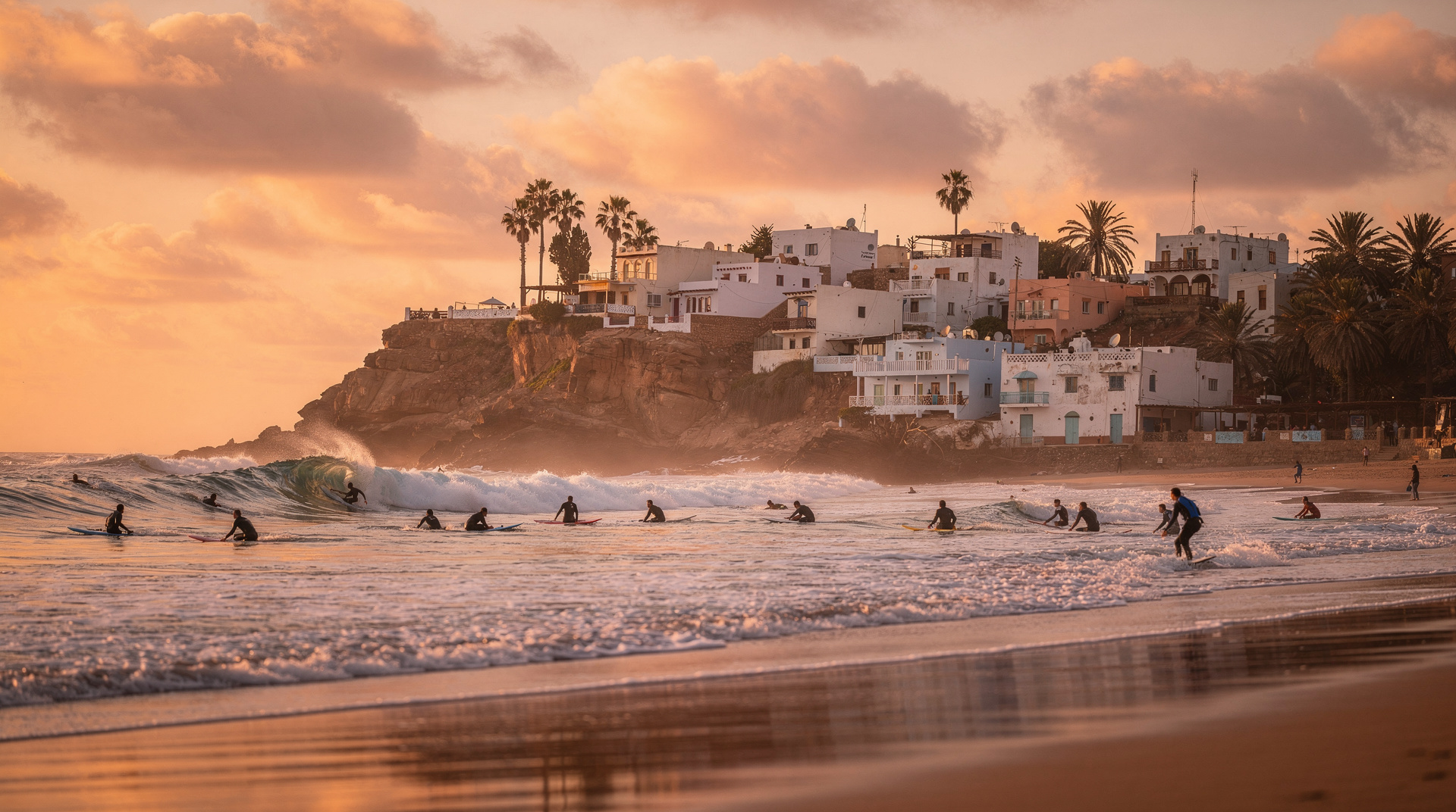 Surfen in Taghazout: der vollständige Guide zu Marokkos Surfhauptstadt