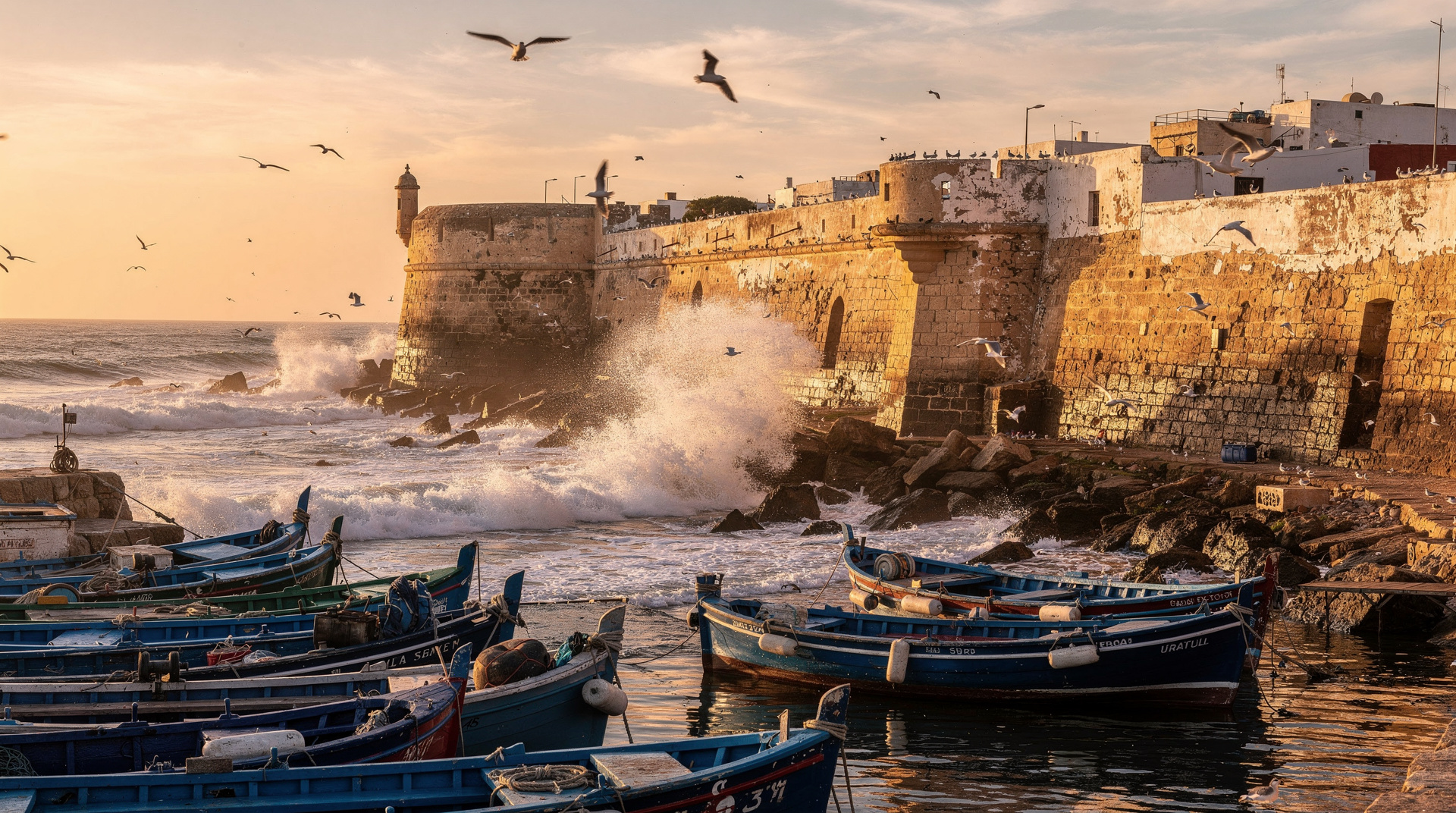 Atlantikküste Marokko Reiseroute